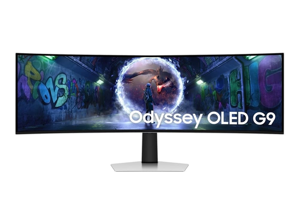 Samsung LS49DG934SUXEN 49 Odyssey G9 G93SD OLED DQHD -monitori 5120x1440/32:9/250cd/m2/0.03ms DP, HDMI | Samsung