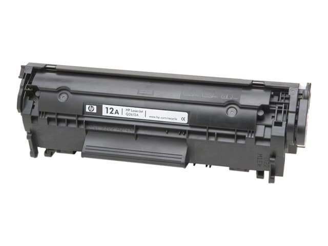 HP 12A - Lajittelu - alkuperäinen - LaserJet - tonerpatron (Q2612A) - LaserJet 10XX, 30XX, M1005, M1319, M1005, M1005, M1319