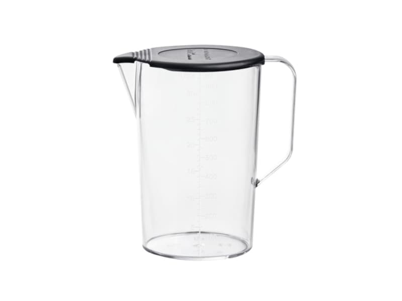Bamix 3002.002, Kannu, 0,1 L, Musta, Läpinäkyvä, Pyöreä, 100 °C, 1 kpl