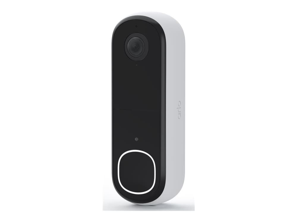 Arlo Essential Langaton Video-Ovikello HD, Valkoinen, 3,048 m, Seinä, 2-suuntainen, 1536 x 1536 pikseliä, 180°