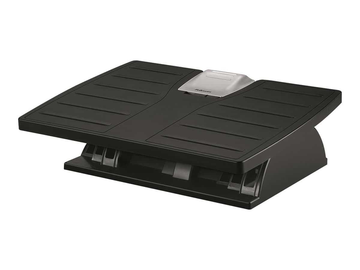 Jalkatuki Fellowes®, säädettävä, KxSxL 11 x 44.50 x 33.50 cm, musta