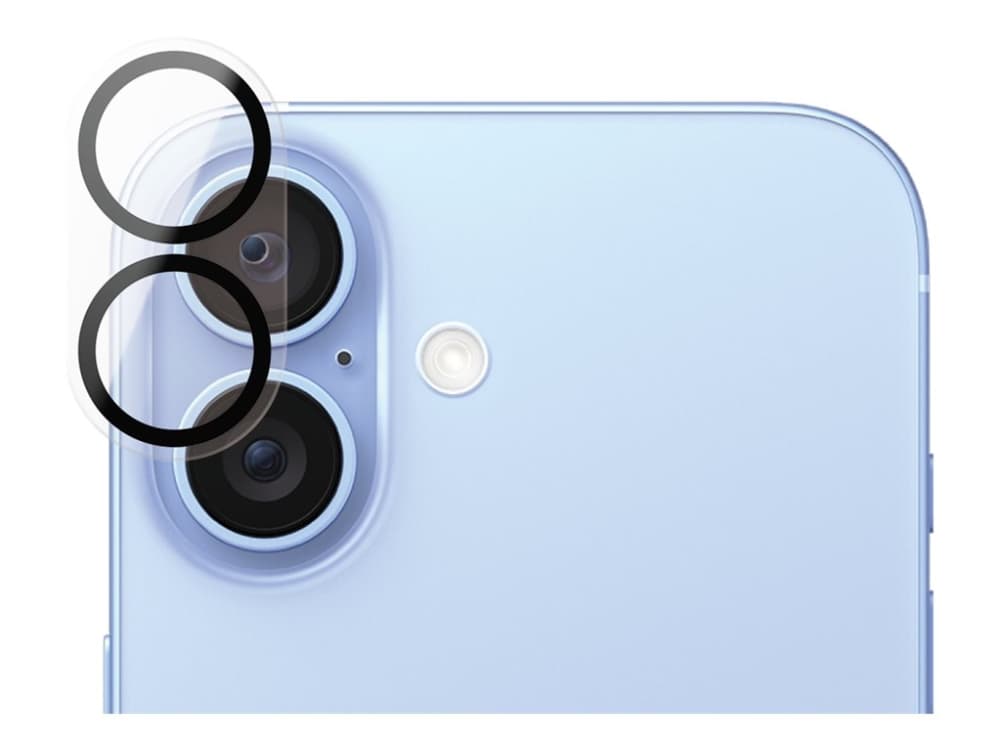 PanzerGlass ® PicturePerfect Camera Lens Protector iPhone 16 | 16 Plus, Apple, Apple - iPhone 16, Apple - iPhone 16 Plus, Asennus kuivana, Naarmuuntumisenkestävä, Iskunkestävä, Läpinäkyvä, 1 kpl