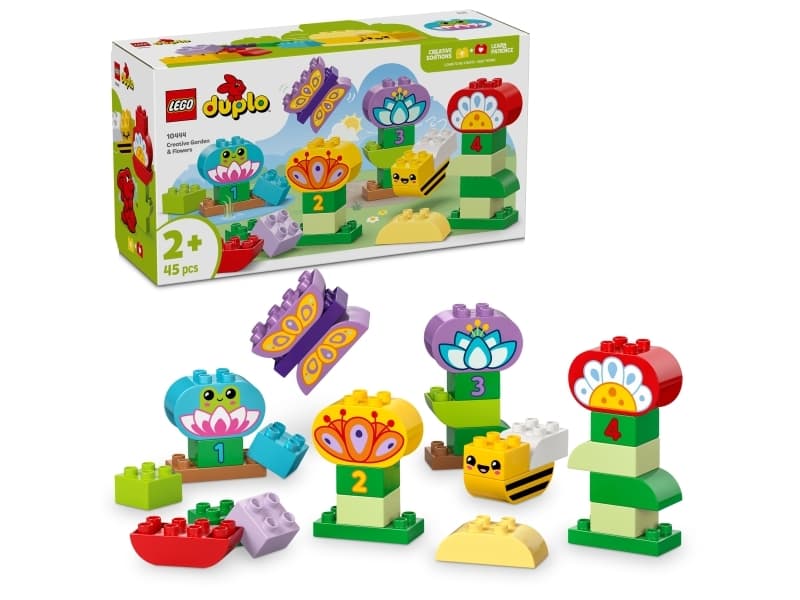 LEGO DUPLO Town 10444 Mielikuvituspuutarha ja hauskat kukat