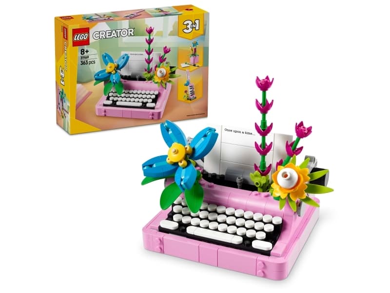 LEGO Creator 31169 Kirjoituskone ja kukat