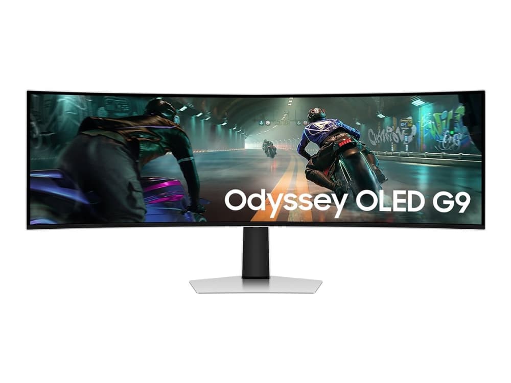 Samsung LS49DG910SUXEN Odyssey G9 G91SD | 49 &quot | OLED | 32:9 | 144 Hz | 0.03 ms | 5120 x 1440 pikseliä | 250 cd/m² | HDMI-portit määrä 1 | Silver | Silver