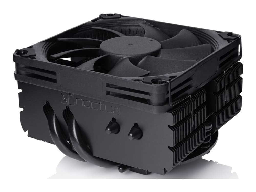 Noctua NH-L9X65 CHROMAX.BLACK, Jäähdytyslevy/jäähdytin, 9,5 cm, 600 RPM, 2500 RPM, 57,5 m³/h, musta