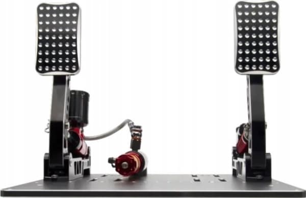 Simagic P2000 Hydraulinen 2-pedal-sarja, 200 kg painon tunnistin - Crimson Edition