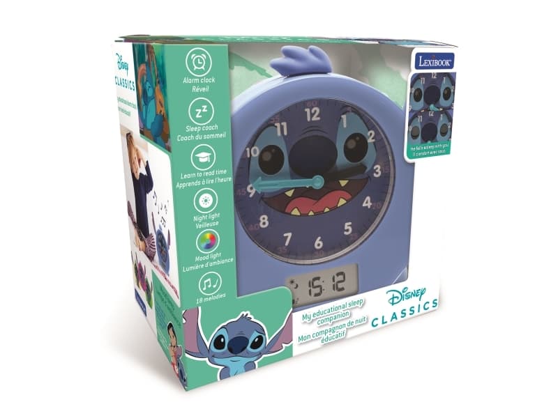 STITCH Sleep Trainer Clock asst.
