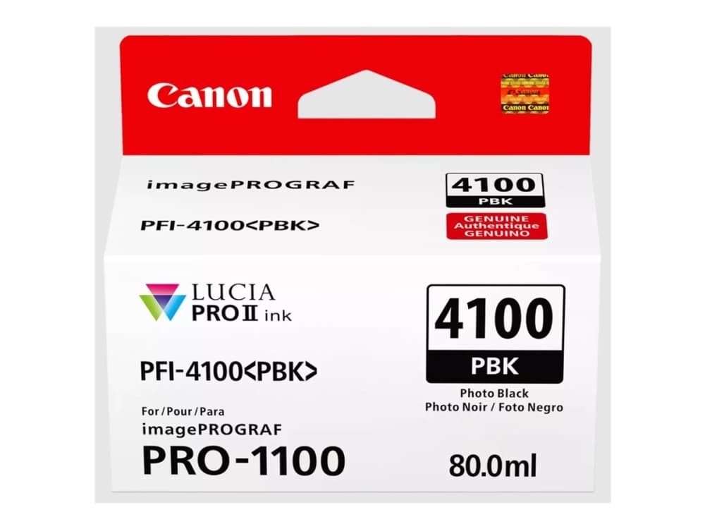 Canon LUCIA PRO II, Perusvärintuotto, Valokuva musta, 1 kpl, 206 sivua, Kertapakkaus