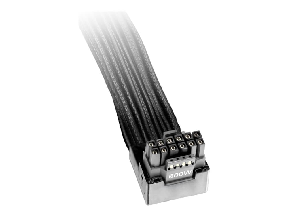be quiet! CHR-7710, 0.7 m, 12V-2x6, 12VHPWR, urosliitin, urosliitin, suora