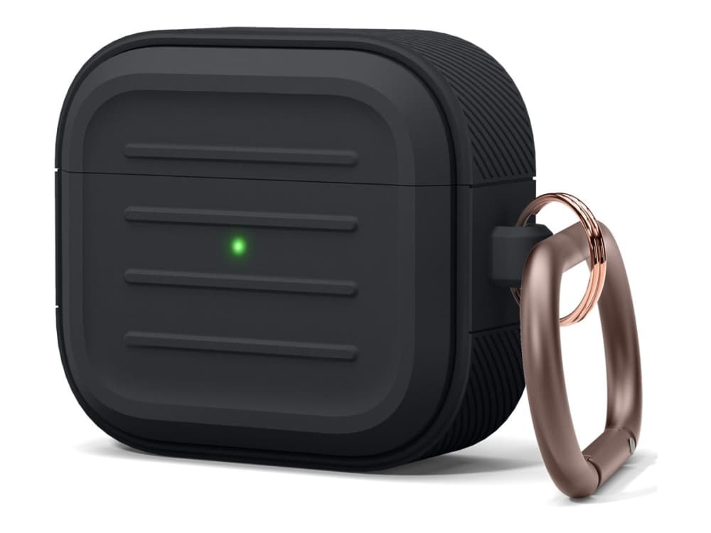 elago AirPods 3 Armor Case, laatikko, silikoni, musta