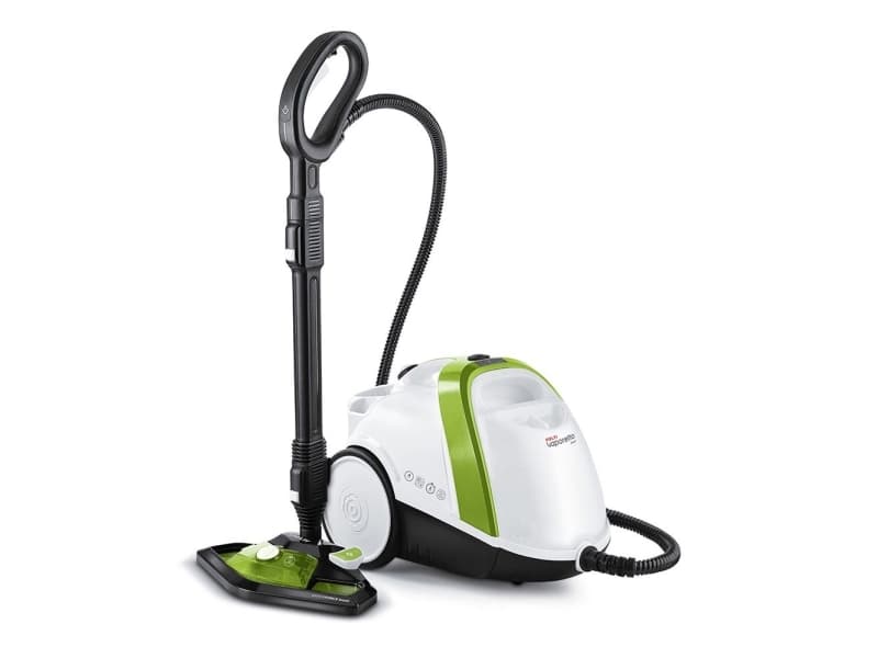 Polti Vaporetto Smart 110 Eco, Sylinterihöyrypesuri, Musta, Vihreä, Valkoinen, Napit, Käännös, Ruostumaton teräs, 1500 W, Vaihtovirta