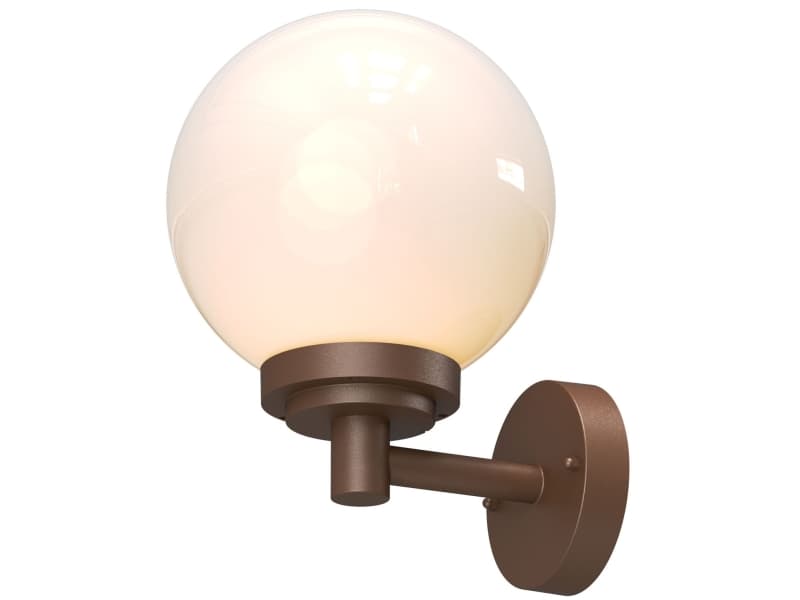 Doro Väggarmatur E27-sockel IP44 Corten
