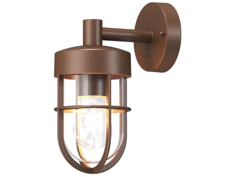 Jimmy Väggarmatur E27-sockel IP44 Corten