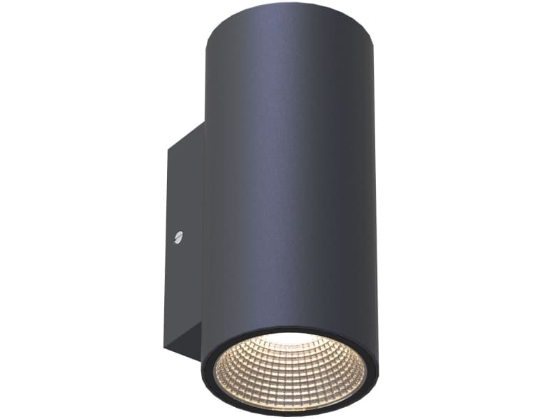 Erik II Väggarmatur LED IP65 3000K 6W 494lm Antracit