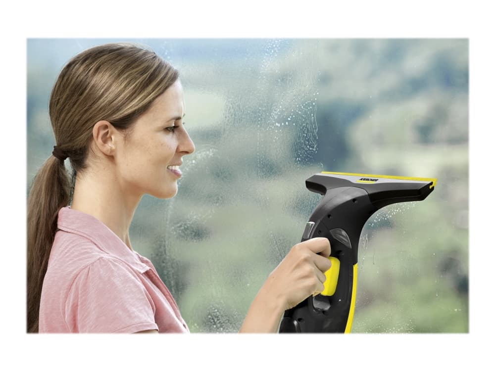 Kärcher WV 2, Musta, Keltainen, 0,1 L, 28 cm, 50 - 60 Hz, 220 - 240 V, Litiumioni (Li-Ion)