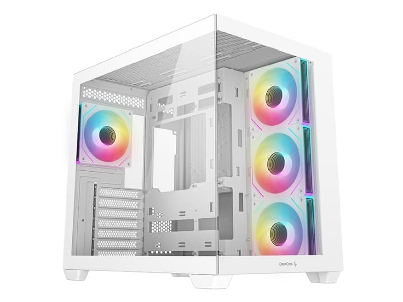 Deepcool CG530 4F WH | White | Mid Tower | Power supply included No