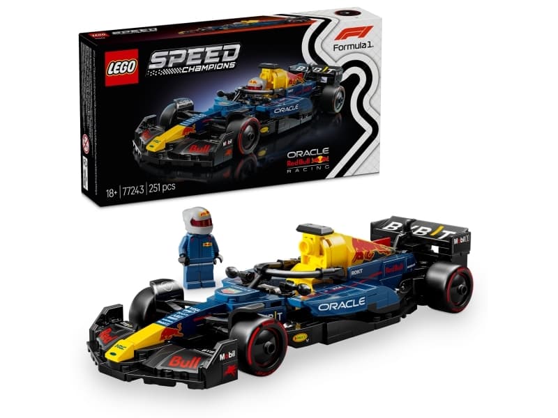 LEGO Speed Champions 77243 Oracle Red Bull Racing RB20 F1 ‑kilpa-auto