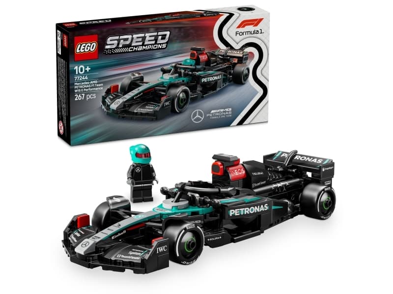LEGO Speed Champions 77244 Mercedes-AMG F1 W15 ‑kilpa-auto