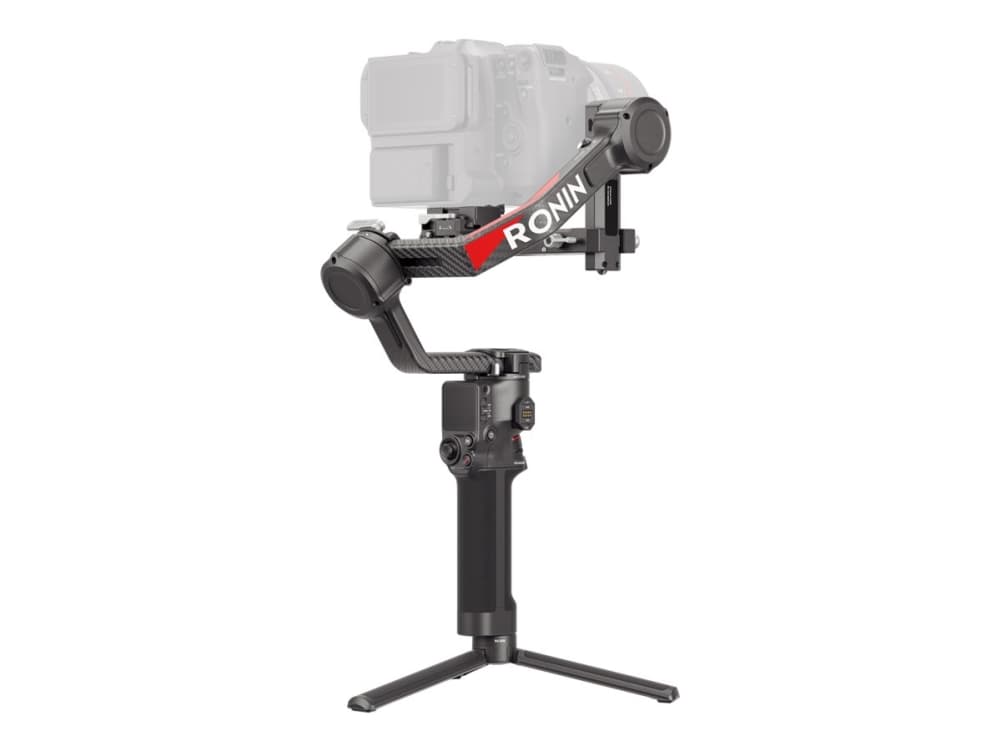 DJI RS 4 Pro, Käsikameran vakauttaja, Hiilikuitu, musta, 1/4, 360°, 0 - 360°