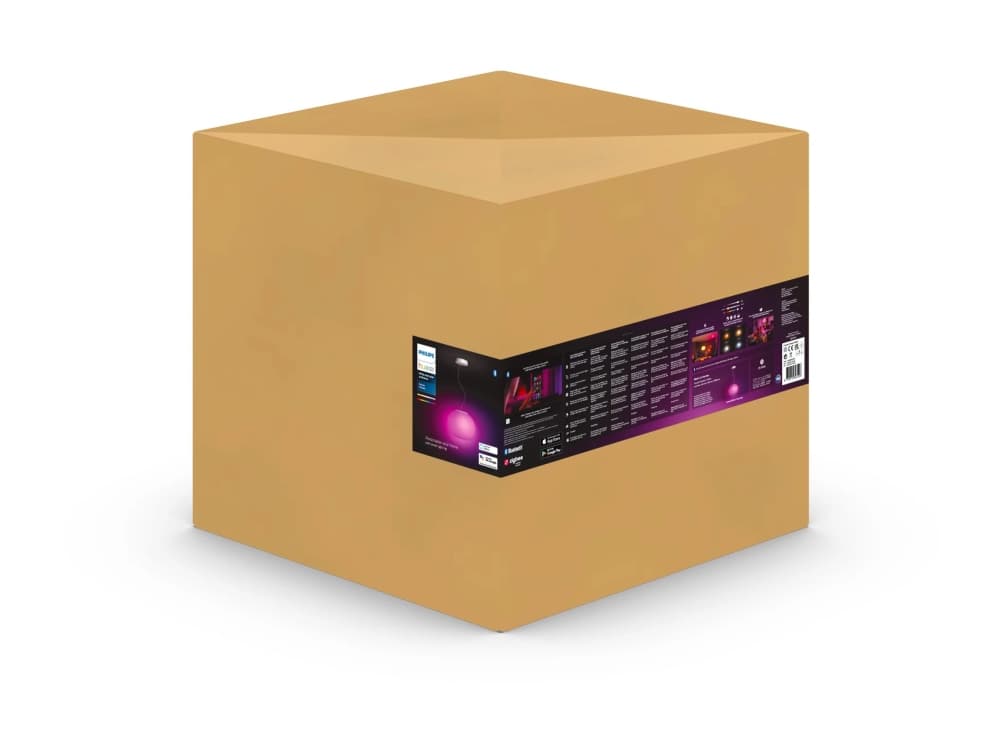 Philips Hue White and Color Ambiance Flourish - Riippuva lamppu - LED - yhteensä: 48.5 W - luokka G - RGB/lämmin - viileä valkoinen valo - 2000-6500 K - valkoinen