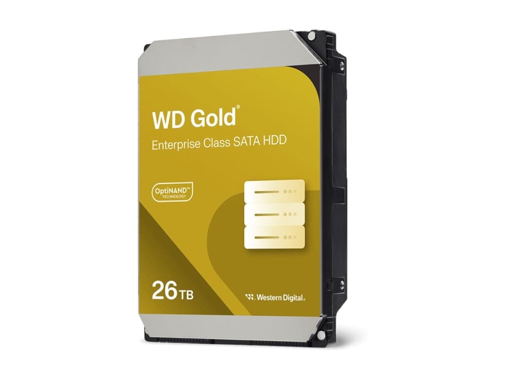 Kiintolevy Gold 26TB SATA 512MB 3.5 6GBs HDD Gold 26TB SATA 512MB 3.5 6GBs
