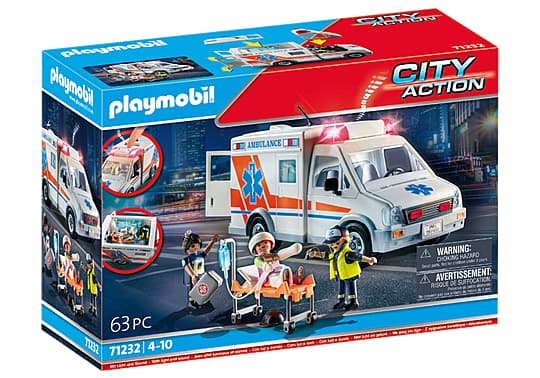Playmobil City Action 71232 ambulanssit
