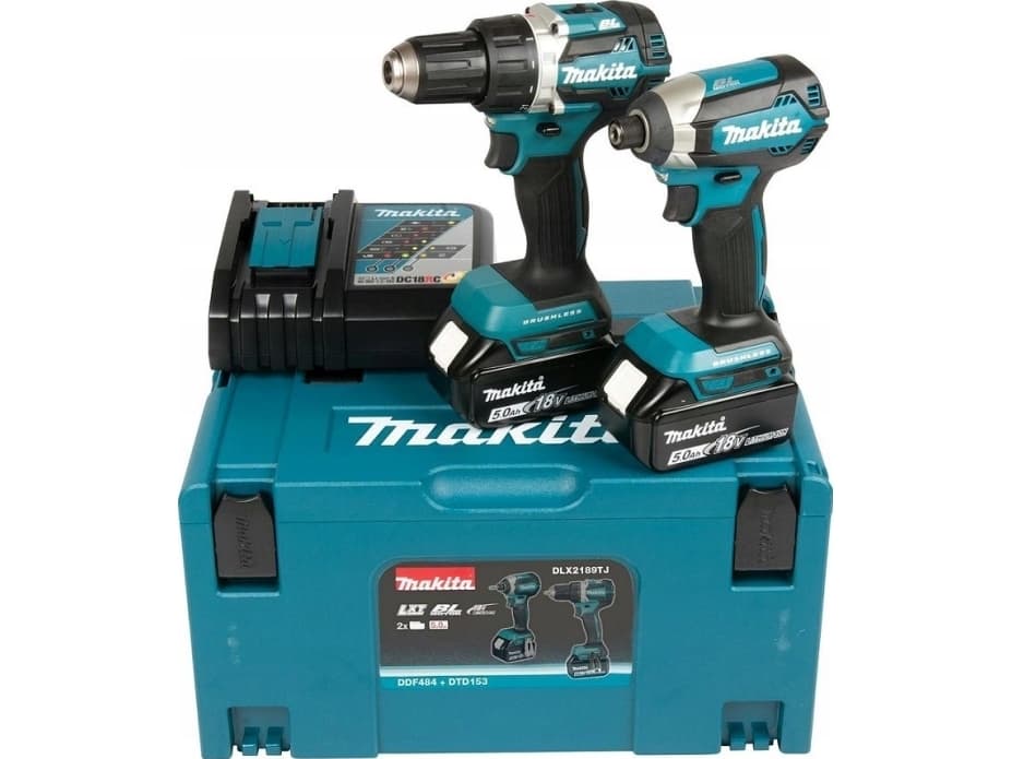 Combokit 18V Dlx2189tj 2X5,0Ah Makita