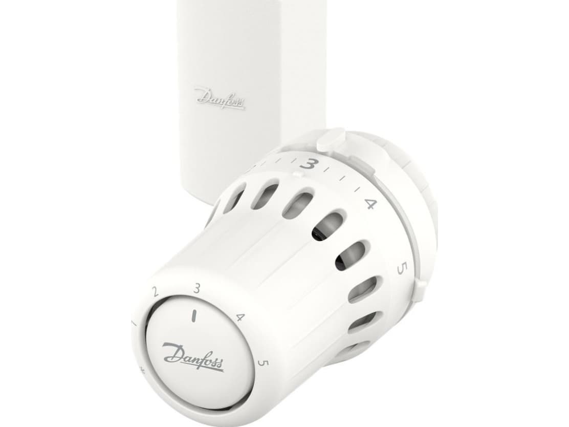 Danfoss React std. termostaatti - Fjernføler 2 m. kapillarrør. 8-26 grader. Frostsikring. RA