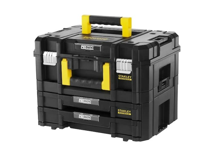 Stanley FATMAX FMST1-71981, Työkalulaatikko, Muovi, musta, Keltainen, 18,8 L, Sarana, 335 mm
