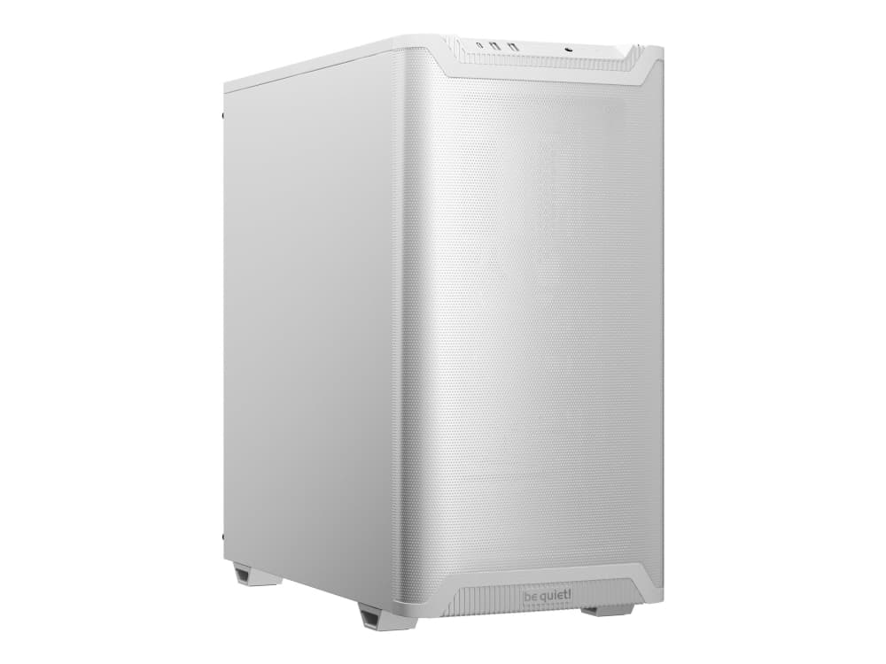 be quiet! PURE BASE 501 Airflow White, Midi Tower, PC, Valkoinen, ATX, mikro ATX, Mini-ITX, Akryylinitriilibutadieenistyreeni (ABS), Terästä, 17,8 cm
