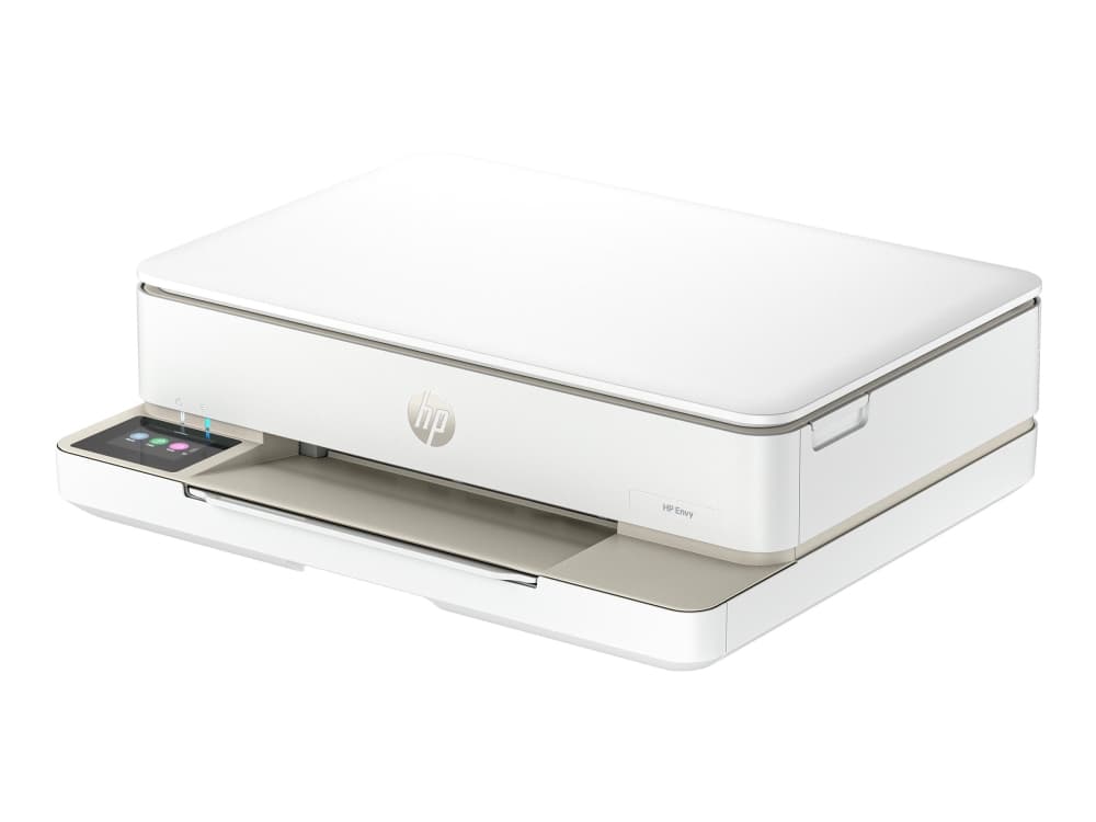 HP ENVY 6120e Langaton All-in-One Väri Tulostin, Instant Ink Valokuvatulostus, Lämpömustesuihkutulostin, Väritulostus, 4800 x 1200 DPI, Värikopiointi, A4, Beige