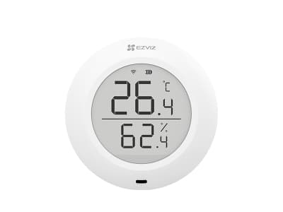 EZVIZ T51C, Sisätila, Lämpötila- ja kosteusmittari, Vapaasti seisova, Langaton, 200 m, CE / UKCA