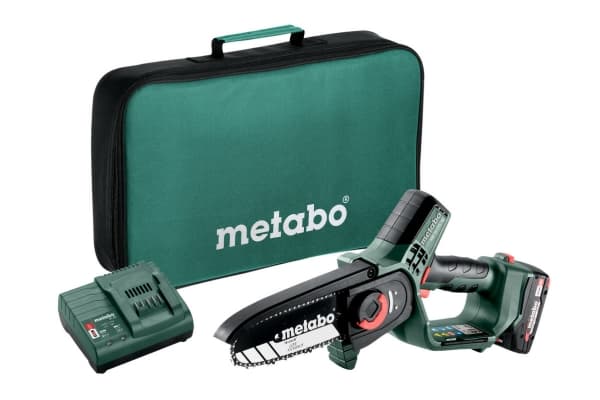 Metabo MS 18 LTX 15, 1 RPM, 15 cm, 5 m/s, 25,4 / 4 mm (1 / 4), 1,1 mm, musta, Vihreä, Punainen