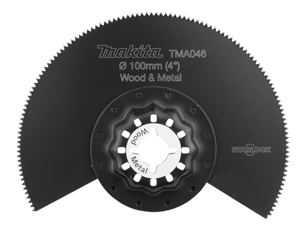 MAKITA MT kaareva BIM-sahanterä puulle ja metallille 100mm