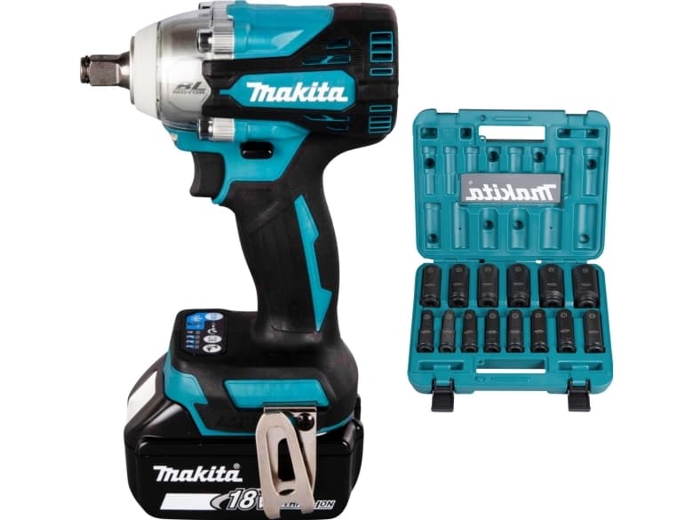 Makita DTW300TJX7 akkukäyttöinen iskuväännin
