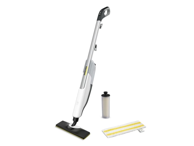 Kärcher SC 2 UPRIGHT, Höyrymoppi, 0,4 L, musta, Valkoinen, 5 m, 1600 W, 220-240 V