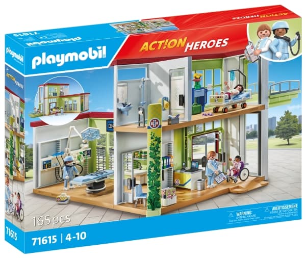 Playmobil Action 71615, Sairaala, 4 vuosi/vuosia, Monivärinen, Muovi