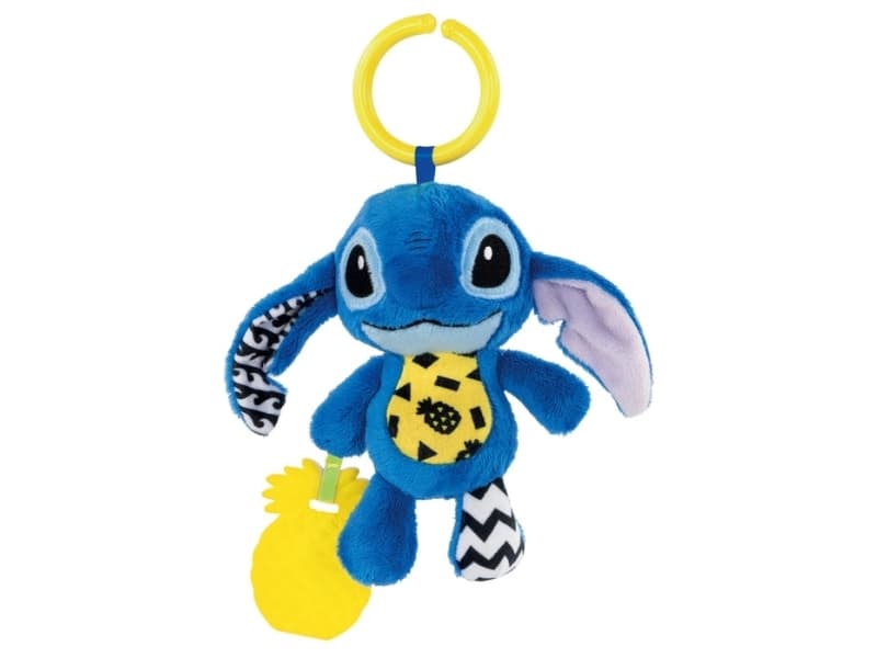 Clementoni Disney Baby Stitch Soft Rattle, Poika/tyttö, Kangas, Muovi, Plyysikangas, Monivärinen