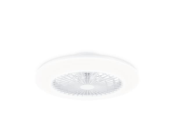 Philips Amigo kattotuuletinvalaisin 60 + 25W, Kotitaloustuuletin lavoilla, Valkoinen, Katto, Muovi, 57,7 cm, IP20