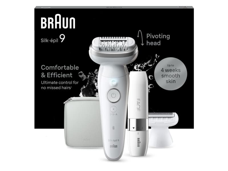 BRAUN Silk-epil 9 9-341 johdoton epilointilaite