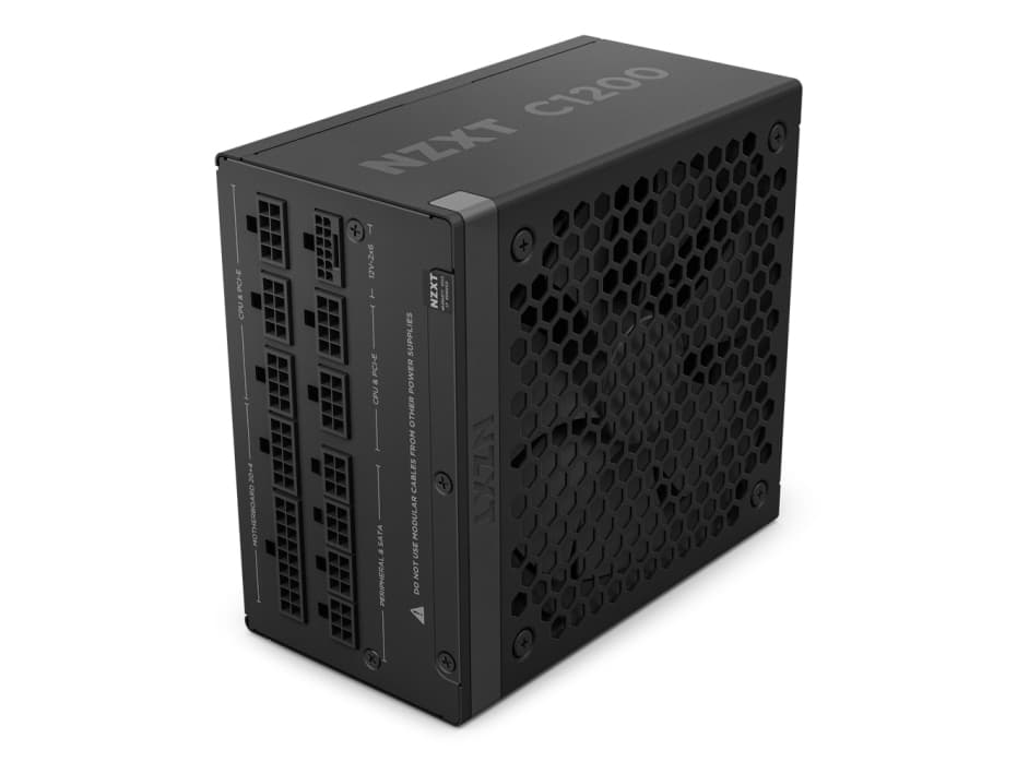 NZXT C1200 Gold, 1200 W, 100 - 240 V, 7 - 14 A, aktiivinen, 120 W, 1200 W