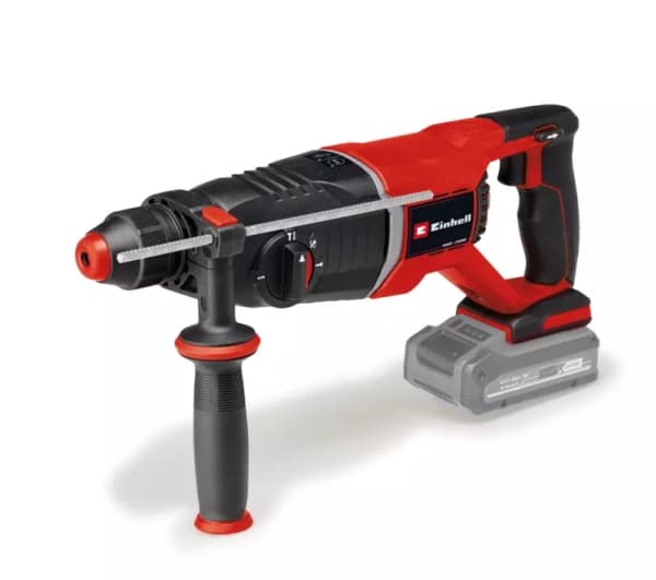 Einhell TP-HD 18/26 D Li BL - Solo, musta, Punainen, Harjaton moottori, 2,6 cm, 1,3 cm, 4 cm, Akku - SOLO
