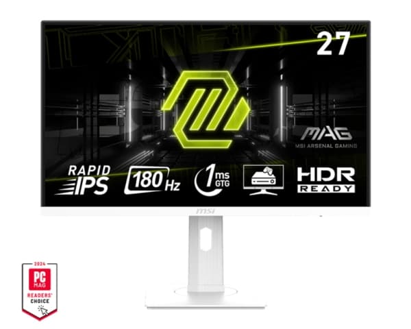 MSI MAG 274PFWDE, 68,6 cm (27), 1920 x 1080 pikseliä, Full HD, LCD, 1 ms, Valkoinen
