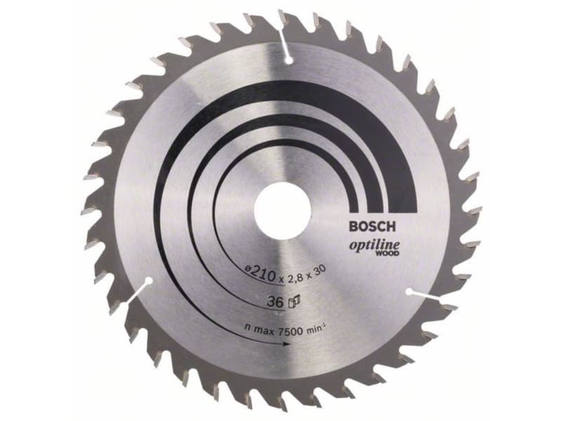 Bosch 2 608 640 622, Puu, 21 cm, 3 cm, 1,8 mm, 2,8 mm, ATB (Alternate Top Bevel)