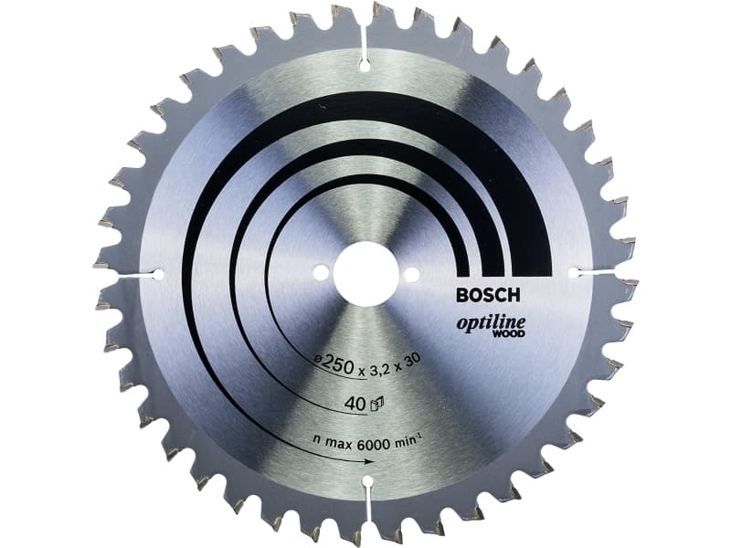 Bosch KAP & GERINGSAVKLINGE 250X3,2X30MM 40TDR 40TDR