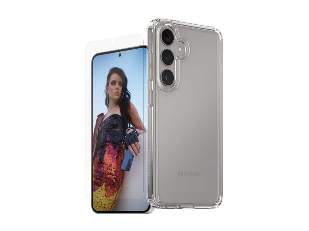 PanzerGlass CARE™ by ® 2-in-1 Bundle Samsung Galaxy S25+, Samsung, Samsung - Galaxy S25+, Asennus kuivana, Naarmuuntumisenkestävä, Iskunkestävä, Läpinäkyvä, 1 kpl