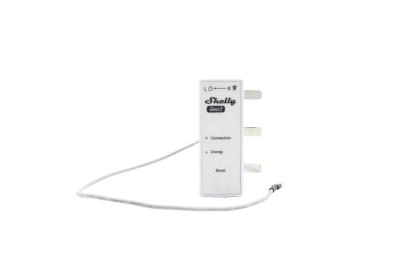 Shelly 3EM-63T Gen3 (litteä päätemalli) - WiFi 3-vaiheinen energiamittari, 63A