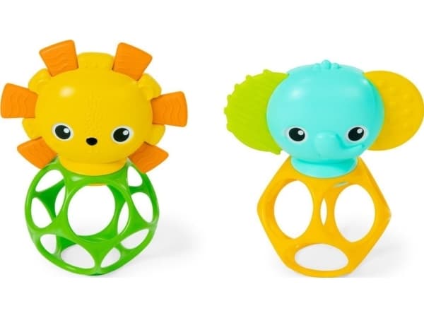 Bright Stars OBALL Character Oball Teether 2-pack (BS-16762)