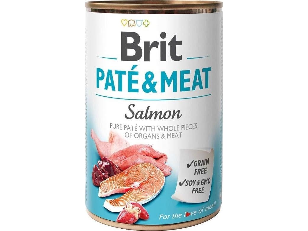 Brit Brit Pate & Meat Dog Salmon 800 g våtfoder